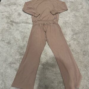 Women's Casual Tan Lounge Set